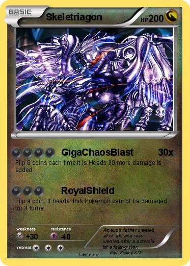 Pokemon Skeletriagon