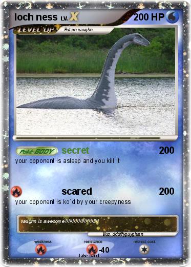 Pokemon loch ness