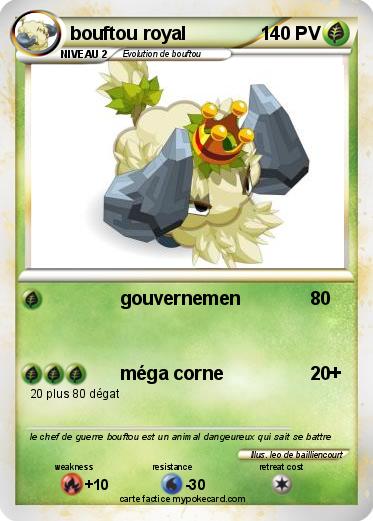 Pokemon bouftou royal