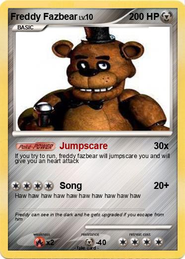 Pokemon Freddy Fazbear
