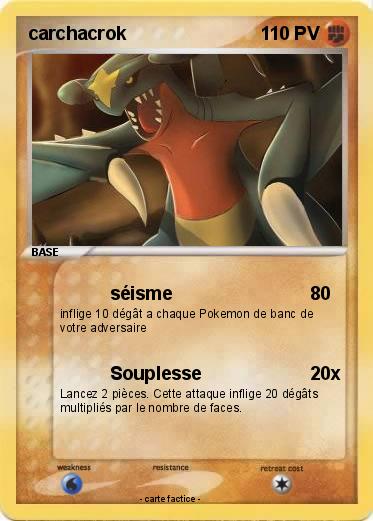 Pokemon carchacrok