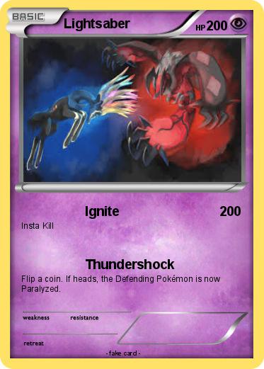 Pokemon Lightsaber