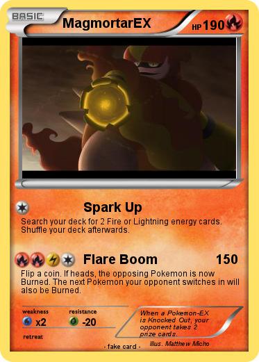 Pokemon MagmortarEX