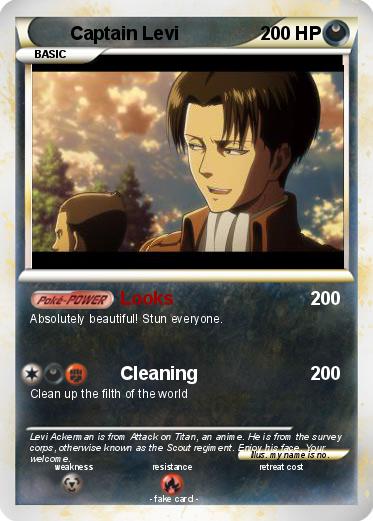 Pokemon Captain Levi