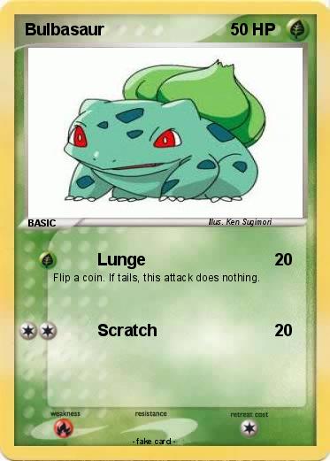 Pokemon Bulbasaur