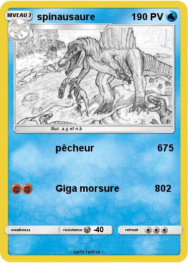 Pokemon spinausaure