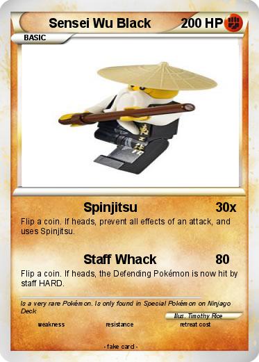 Pokemon Sensei Wu Black