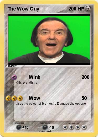 Pokemon The Wow Guy