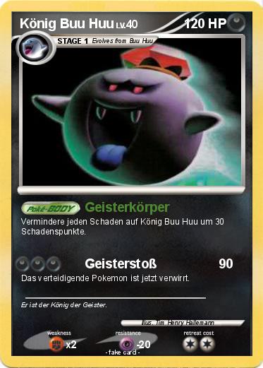 Pokemon König Buu Huu