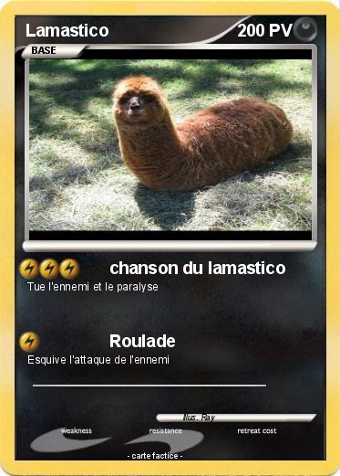 Pokemon Lamastico