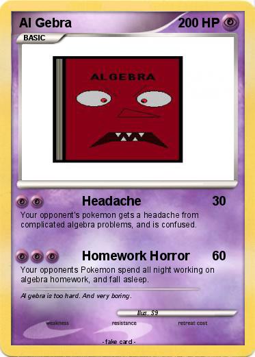 Pokemon Al Gebra