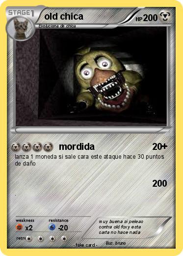 Pokemon old chica