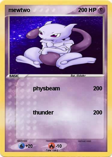 Pokemon mewtwo