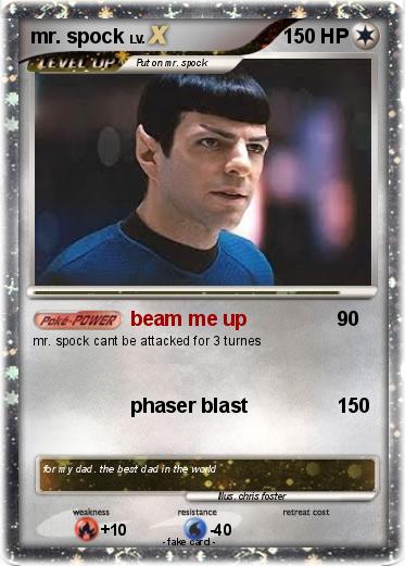 Pokemon mr. spock
