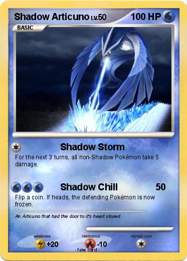 Pokemon Shadow Articuno
