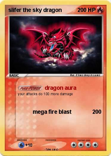 Pokemon slifer the sky dragon