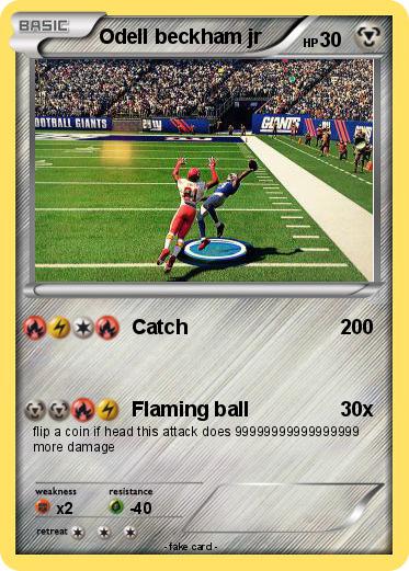 Pokemon Odell beckham jr
