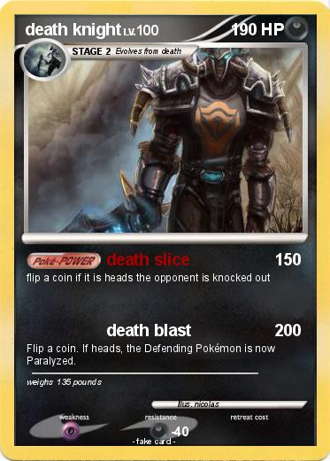 Pokemon death knight