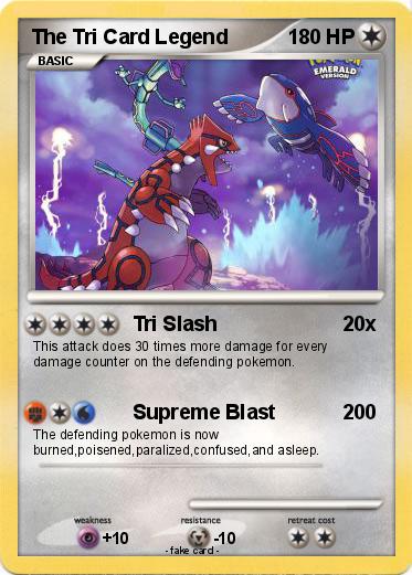Pokemon The Tri Card Legend