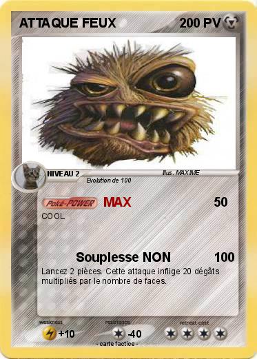 Pokemon ATTAQUE FEUX