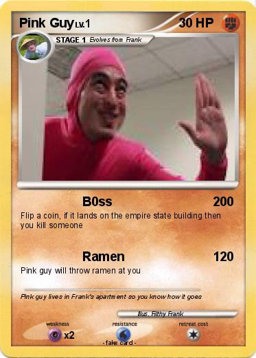Pokemon Pink Guy