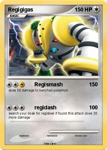 Pokemon Regigigas