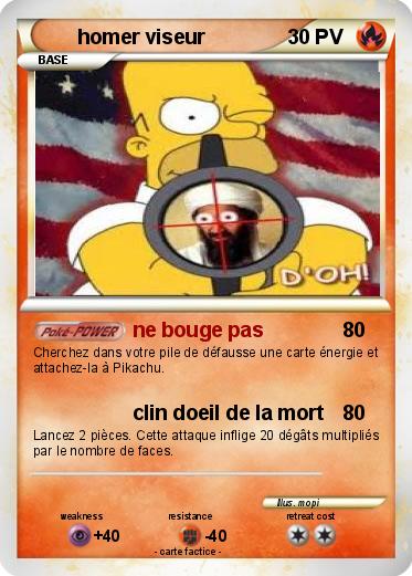 Pokemon homer viseur