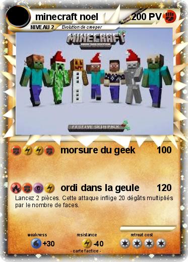 Pokemon minecraft noel