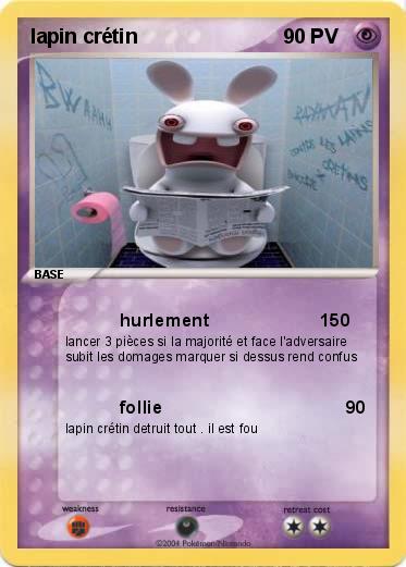 Pokemon lapin crétin