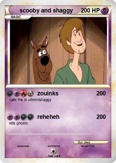 Pokemon scooby and shaggy