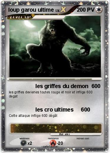 Pokemon loup garou ultime