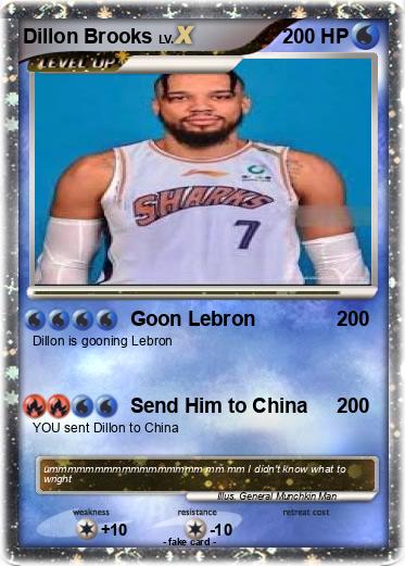 Pokemon Dillon Brooks