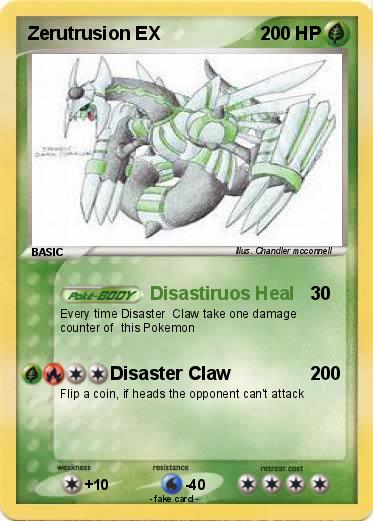 Pokemon Zerutrusion EX