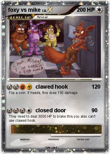 Pokemon foxy vs mike