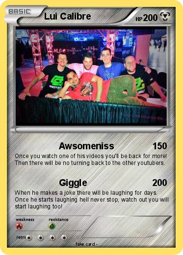 Pokemon Lui Calibre