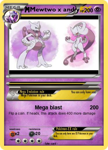 Pokemon Mewtwo x and y