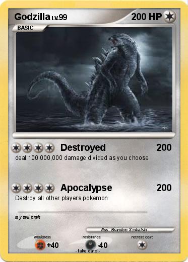 Pokemon Godzilla