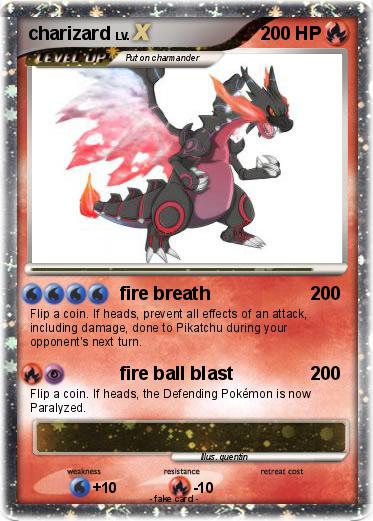 Pokemon charizard