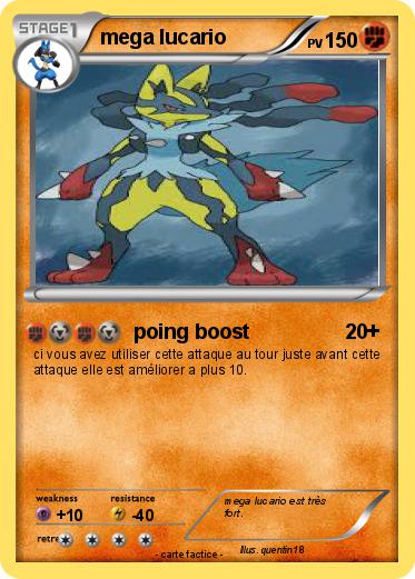 Pokemon mega lucario