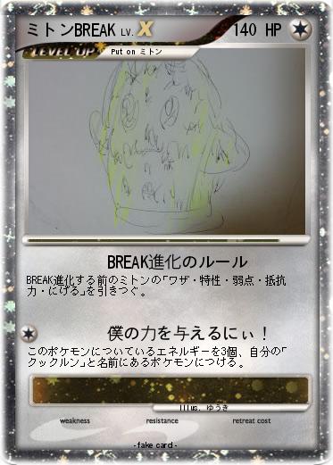 Pokemon ミトンBREAK