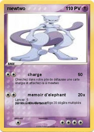 Pokemon mewtwo