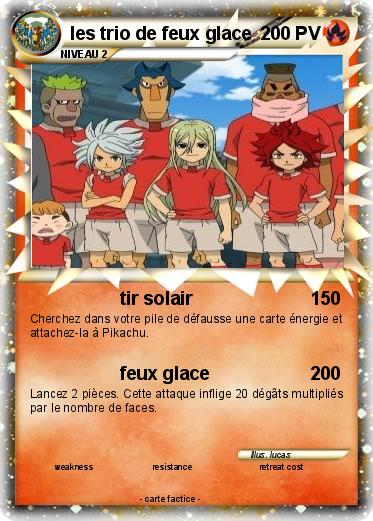 Pokemon les trio de feux glace
