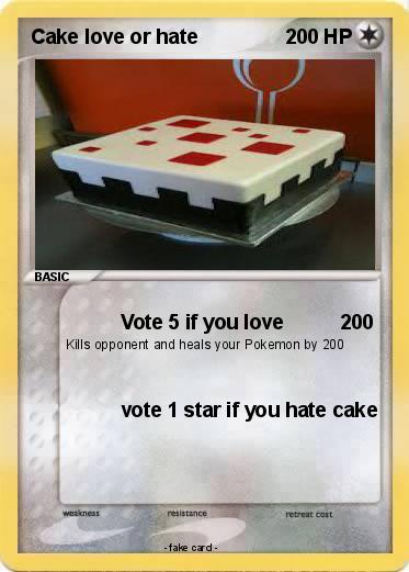 Pokemon Cake love or hate