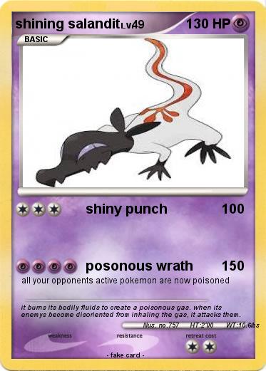 Pokemon shining salandit