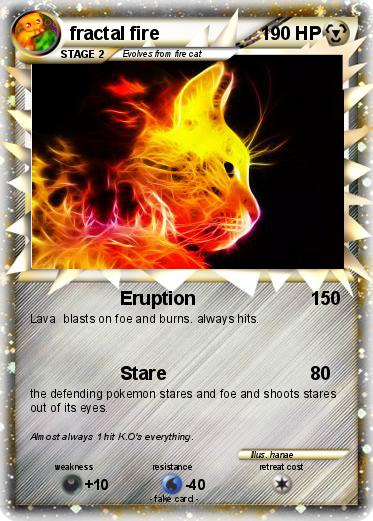 Pokemon fractal fire