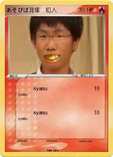 Pokemon あそびば貝塚　犯人
