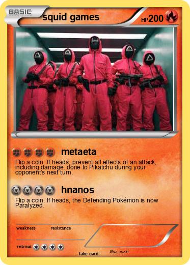 Pokemon squid games