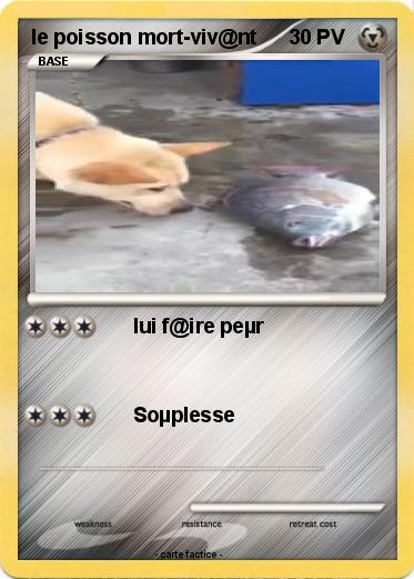 Pokemon le poisson mort-viv@nt