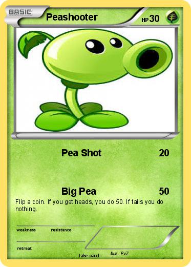 Pokemon Peashooter
