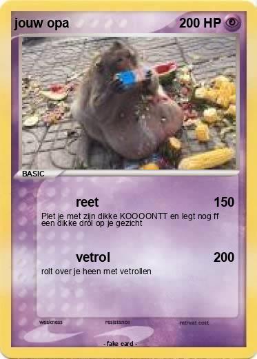 Pokemon jouw opa